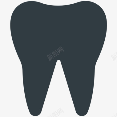 小牙齿牙齿医学健康冷标图标图标