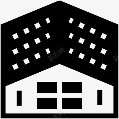 房地产建筑房地产图标图标