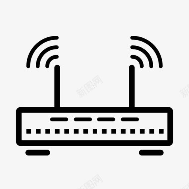 万维网路由器技术软件图标图标