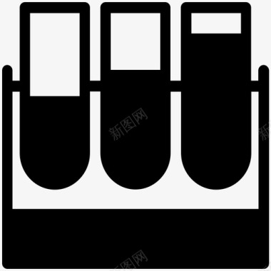 烧杯盖子试管科学实验室图标图标