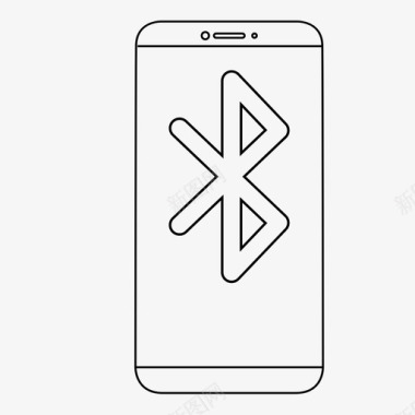 智能语音图标智能手机蓝牙蓝牙智能手机图标图标