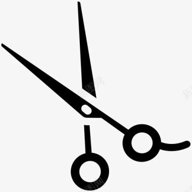 年年有余剪纸剪刀理发剪剪纸机图标图标