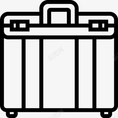 送货箱手提箱硬面防护用品图标图标
