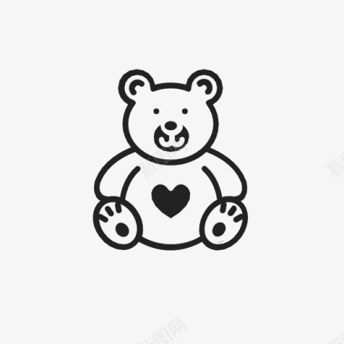 泰迪熊泰迪熊图标图标