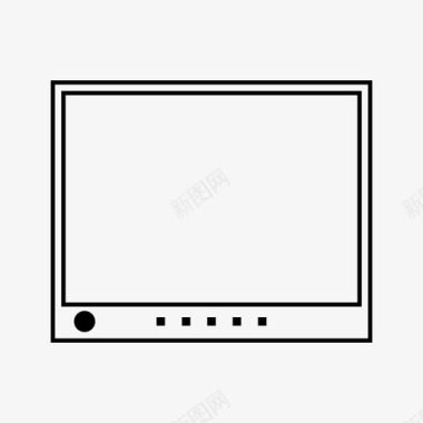 餐垫电视电脑平板电脑图标图标