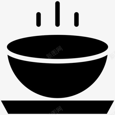 毛肚汤汤食物酷标图标图标