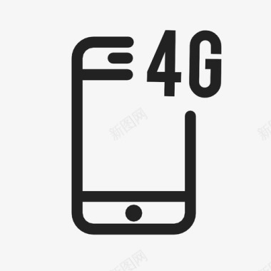 电信4G4g移动设备图标图标