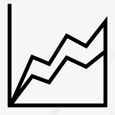 展示商业信息面积图分析业务图标图标