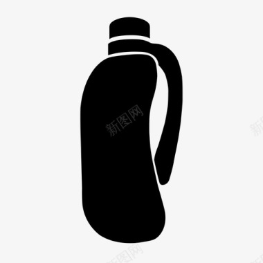 塑料瓶保温瓶洗发水瓶图标图标