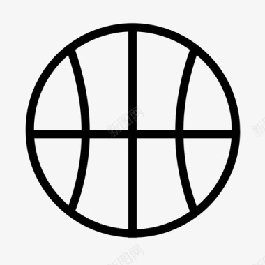 篮球田径锦标赛图标图标