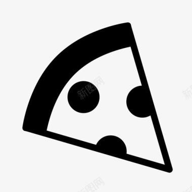 披萨芝士吃图标图标