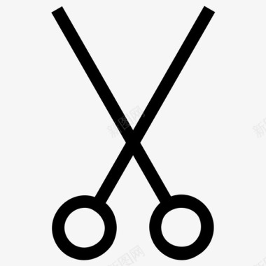 剪刀剪刀工具剪子图标图标
