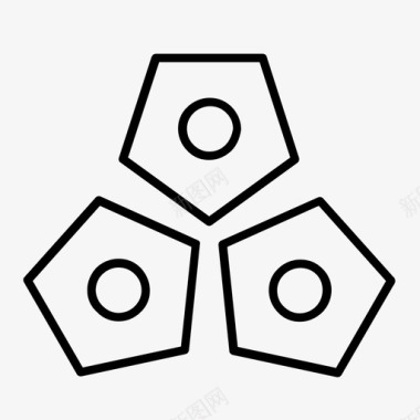 科技设计片头三位一体一般三位一体好三位一体图标图标