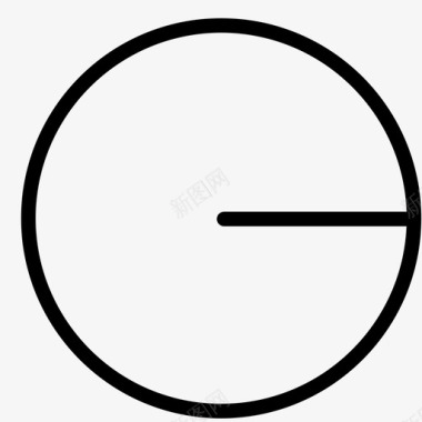 圆形时间轴旋钮旋转开关图标图标