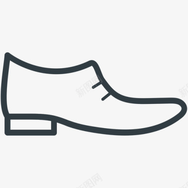 男鞋男鞋婚礼线图标图标