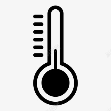 温度测量温度计findq天气图标图标