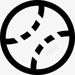 威尔逊棒球训练挥杆图标高清图片
