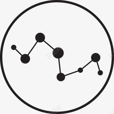 分子圈分子科学图标图标