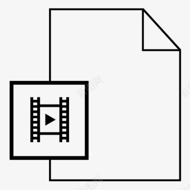 改善记忆视频文件视频剪辑电影图标图标