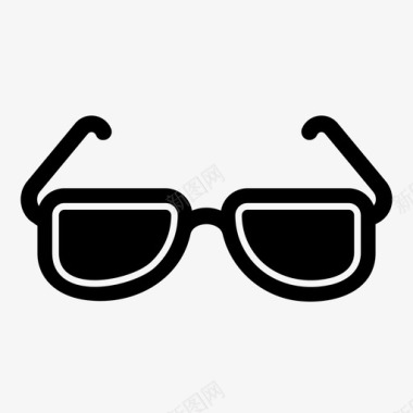 太阳眼镜太阳镜视力太阳眼镜图标图标