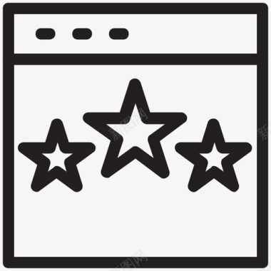 排名icon网站排名搜索引擎优化和营销图标图标