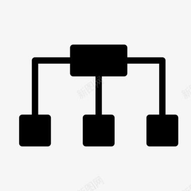 关系结构结构庇护关系图标图标