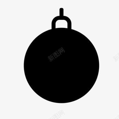 圣诞挂饰圣诞饰品球饰品图标图标