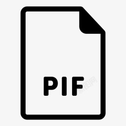 PIF文件pif文件计算机数据图标高清图片