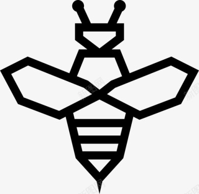 蜜蜂忙碌蜂蜜图标图标
