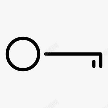 私人定做钥匙交钥匙房间钥匙图标图标