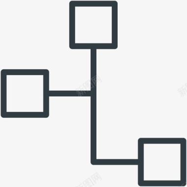 碳结构层次结构通信线图标图标