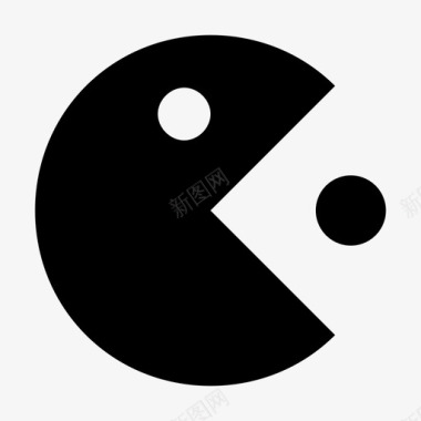 眼睛纹理pacman眼睛游戏图标图标