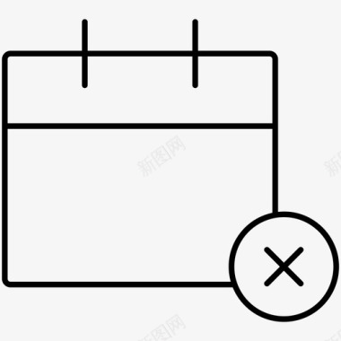 行发行取消日历约会幻灯片打开图标图标