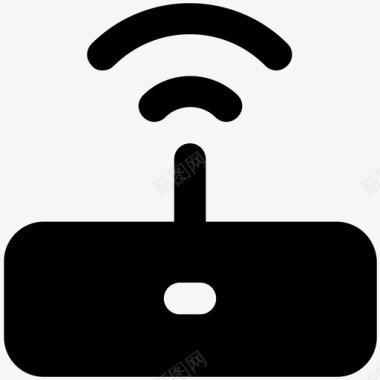 wifi调制解调器无线网络信号图标图标
