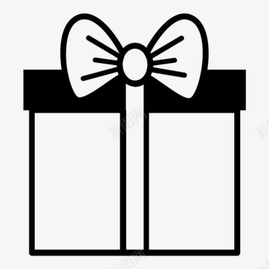 礼物物品商品图标图标