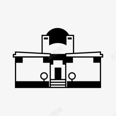 分离宫维也纳时间表图标图标