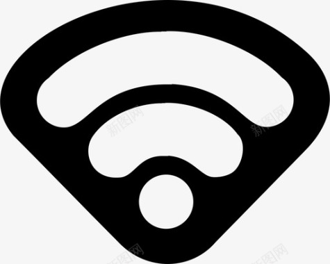 电子门锁符号wifi技术符号图标图标