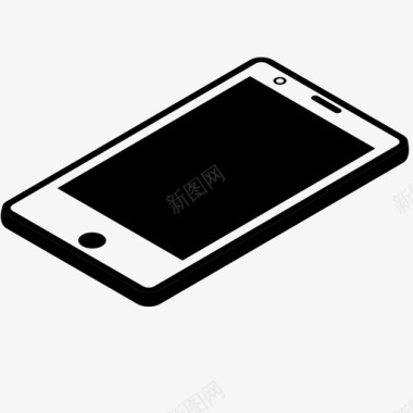 手机图灰色手机通讯必需品图标图标