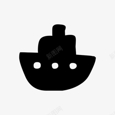 船船海军帆图标图标