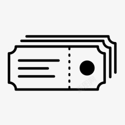 票圈票圈演出票预订图标高清图片