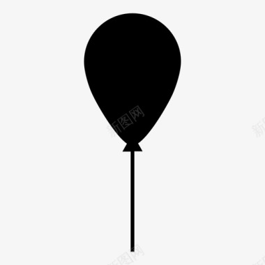 气球漂浮导航气球充气有趣图标图标