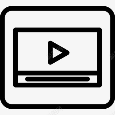 qq音乐页面播放器线框windows图标图标