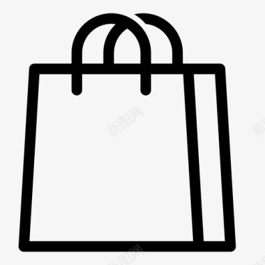 商品购物袋花挎包图标图标