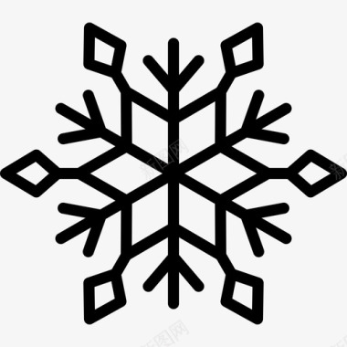 冬天的雪人雪花圣诞节寒冷图标图标