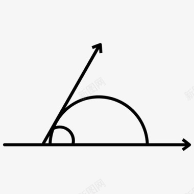金光射线角度线段射线图标图标