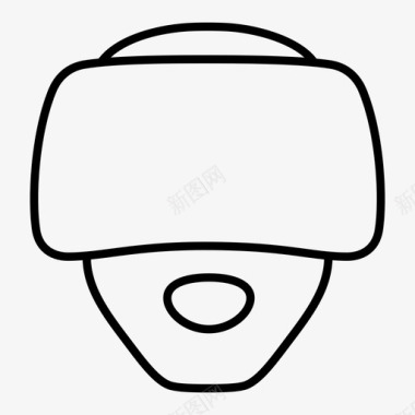 谷歌虚拟现实护目镜虚拟现实视频游戏图标图标