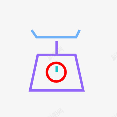 天平免抠素材厨房秤天平烹饪图标图标