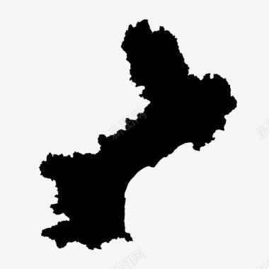 朗格德克劳西隆沿海法国图标图标