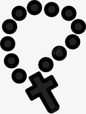 象征念珠祭祀宗教图标图标