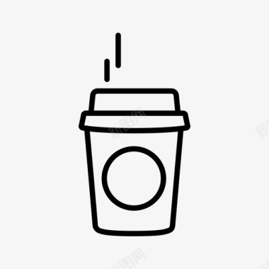 小咖啡小男人好咖啡图标图标
